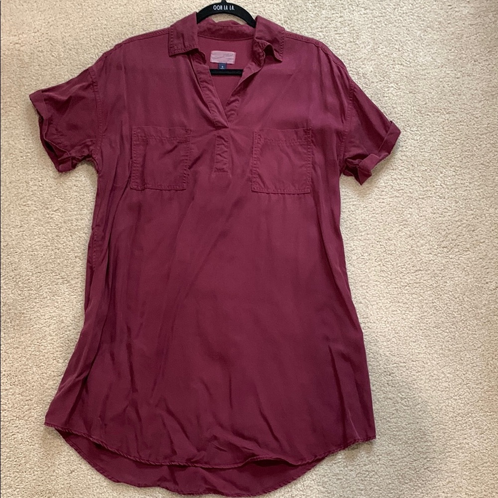 Universal Thread Red Short Sleeve Dress